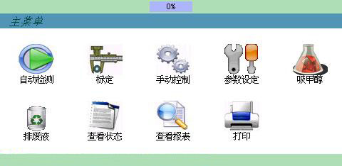 進入操作界面(點確定或取消后) 進入操作界面(點確定或取消后)